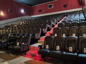 Sala de cinema do Cine Prime. ingressos para cinema