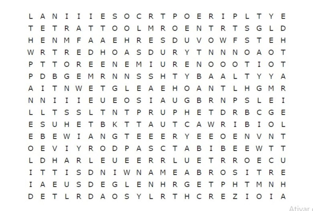 Olhar atento: encontre “PRESENTE” em 20 segundos e mostre habilidade