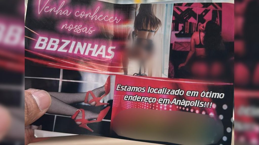 Panfletos das “bbzinhas” chamam atenção e estão dando o que falar