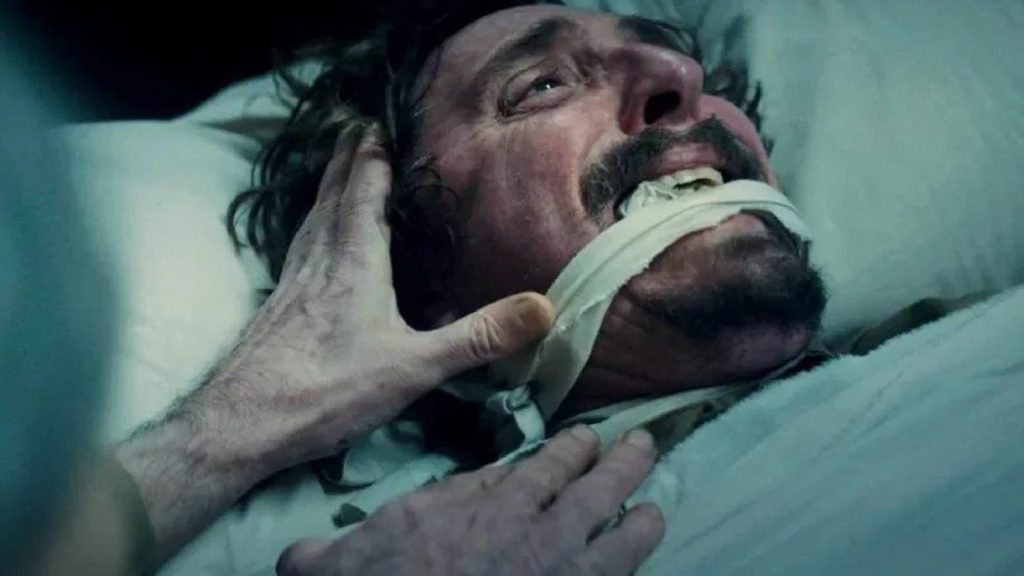 Cena de "O Poço" um dos filmes que é difícil ver até o final