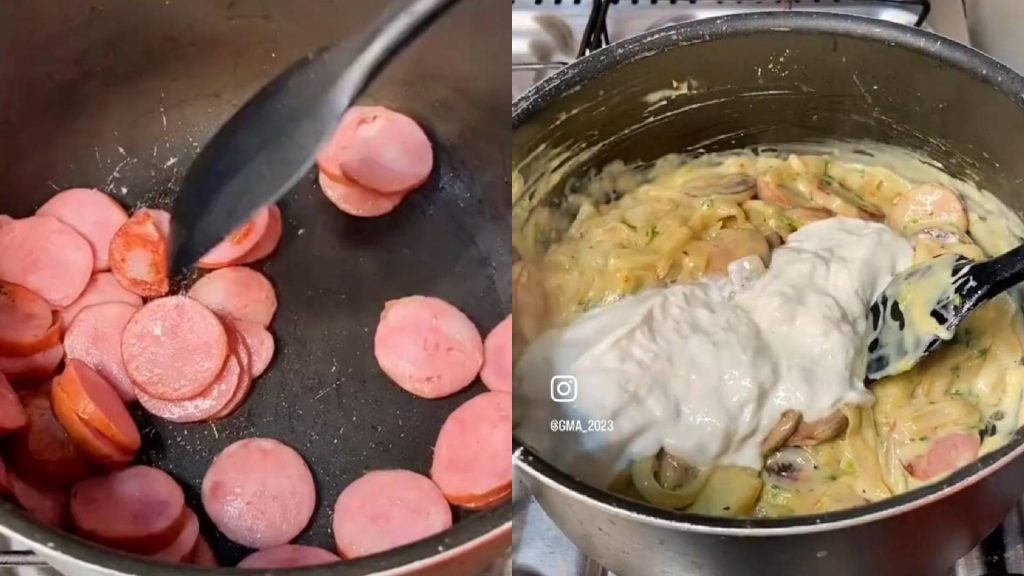 Receita saborosa com linguiça calabresa