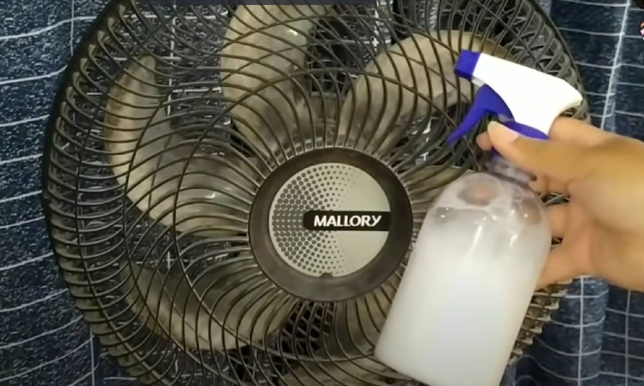 Receitinha para limpar o ventilador facilmente