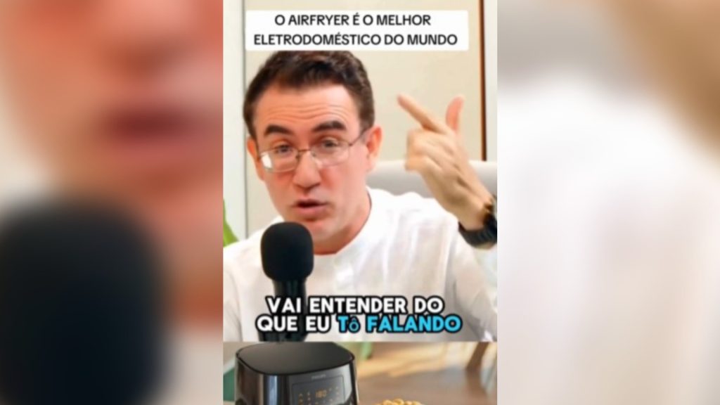 Especialista explica a diferença entre o funcionamento do micro-ondas e air fryer