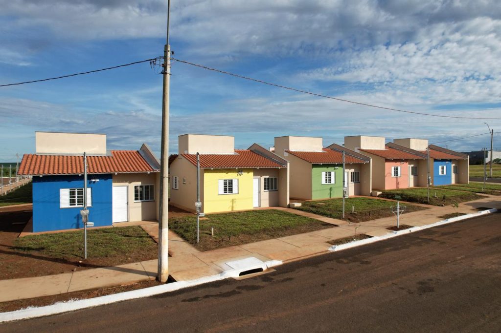 Casas do programa Pra Ter Onde Morar. (Foto: Octacílio Queiroz/ Agehab)