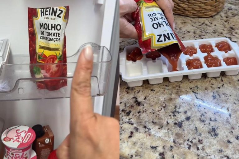 Esta é a melhor maneira de guardar o molho de tomate na geladeira
