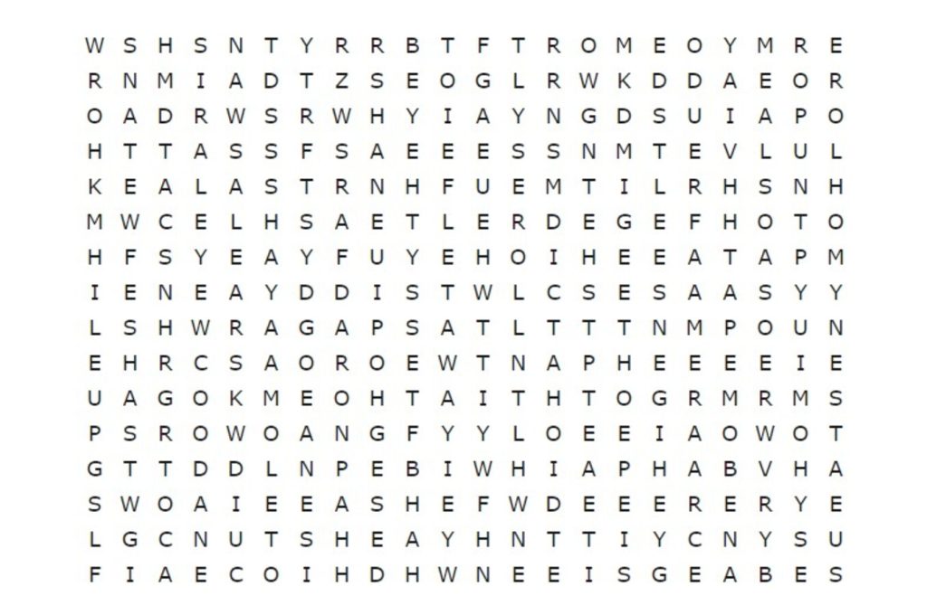 Somente quem é acima da média vai conseguir achar “AMOLETO” em 9 segundos