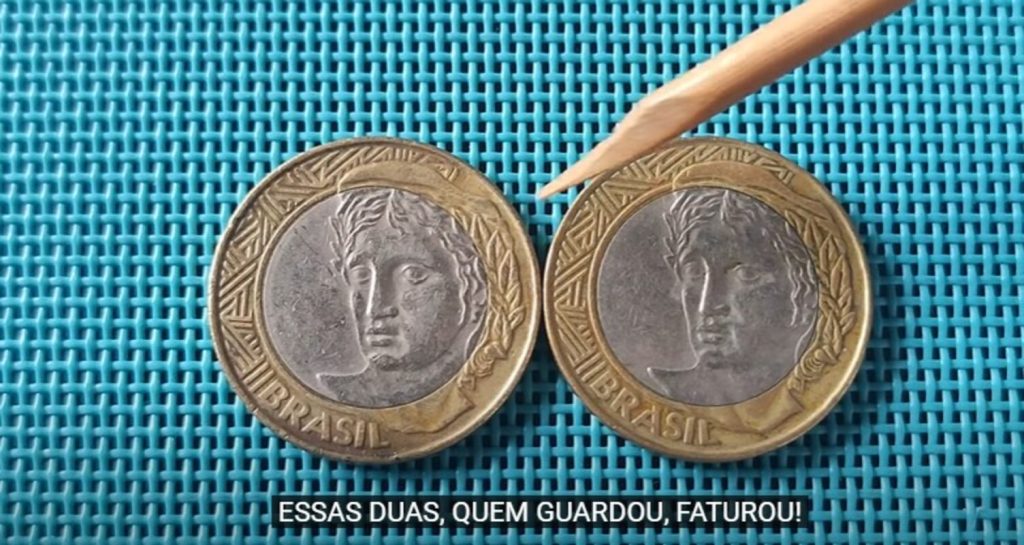 Entenda por que é tão difícil encontrar algumas dessas moedas de R$ 1