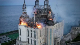 'Castelo do Harry Potter' é destruído após ataque russo no porto de Odessa