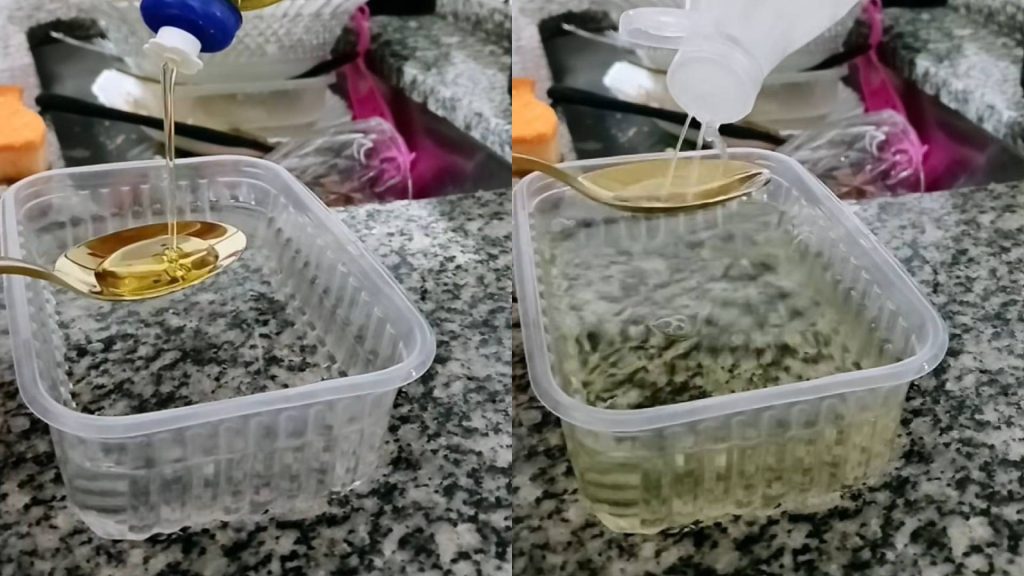 É possível fazer o detergente render mais diluindo ele na água