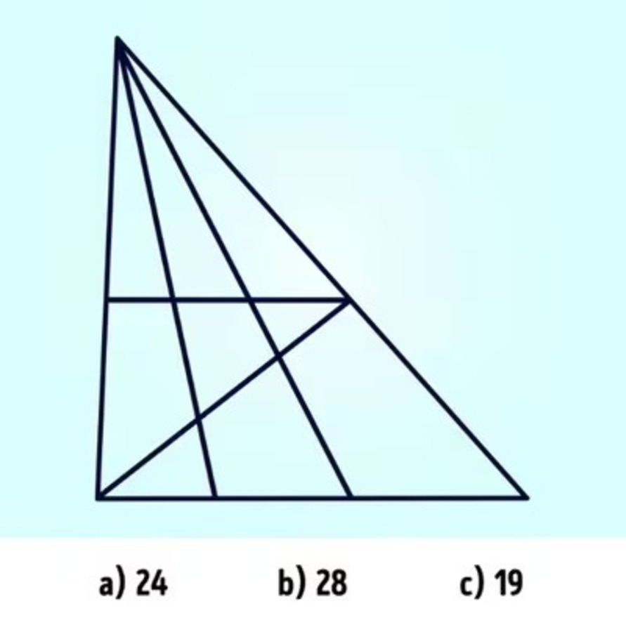 Teste: responda quantos triângulos têm nesta imagem e descubra se você é inteligente