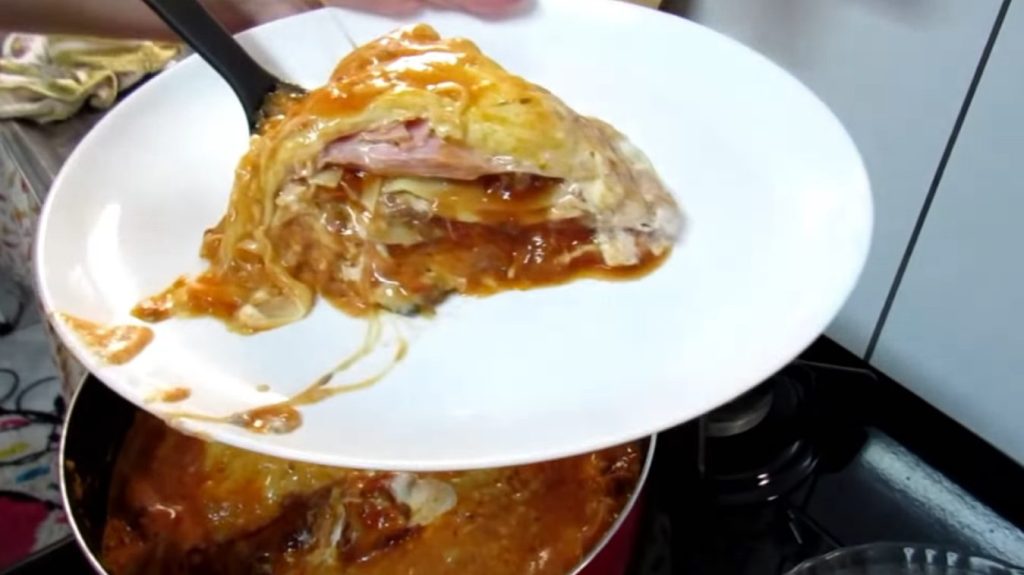Lasanha em 5 minutos muito fácil de ser feita: suja apenas uma panela e não vai ao forno