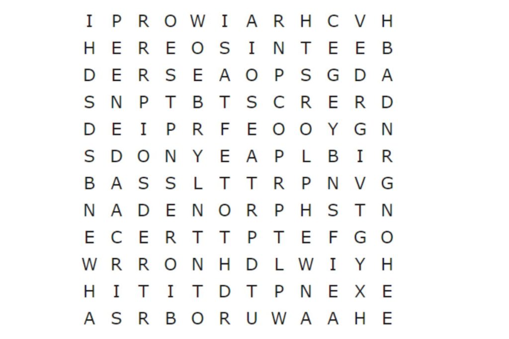 Somente pessoas altamente velozes vão encontrar o “PEIXE” em 11 segundos de procura