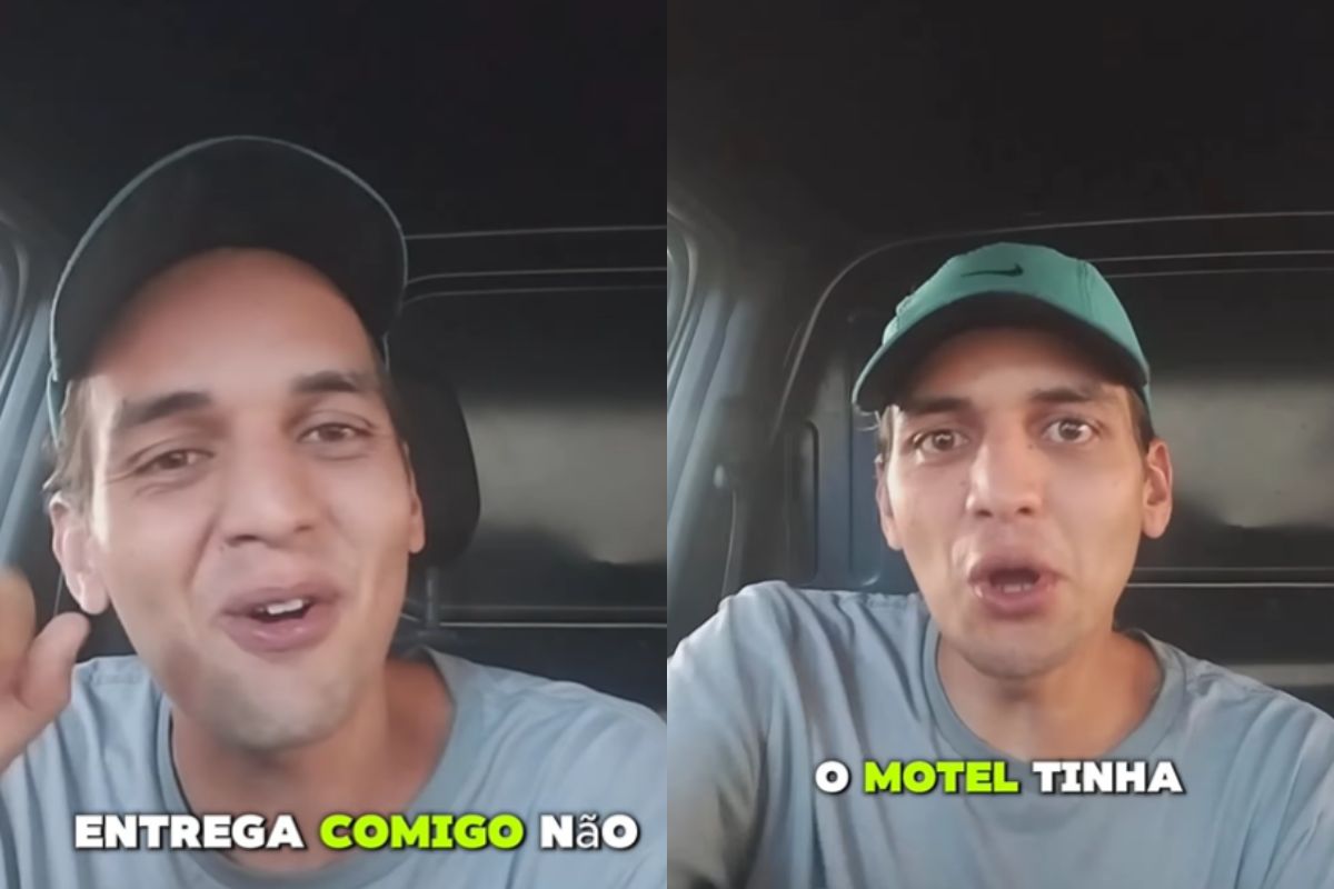 Entregador viraliza revelando surpresa inesperada ao levar encomenda do Mercado Livre para frente de motel