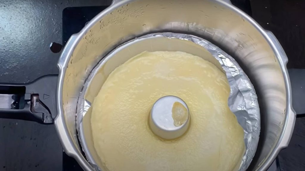 Receita de pudim na panela de pressão