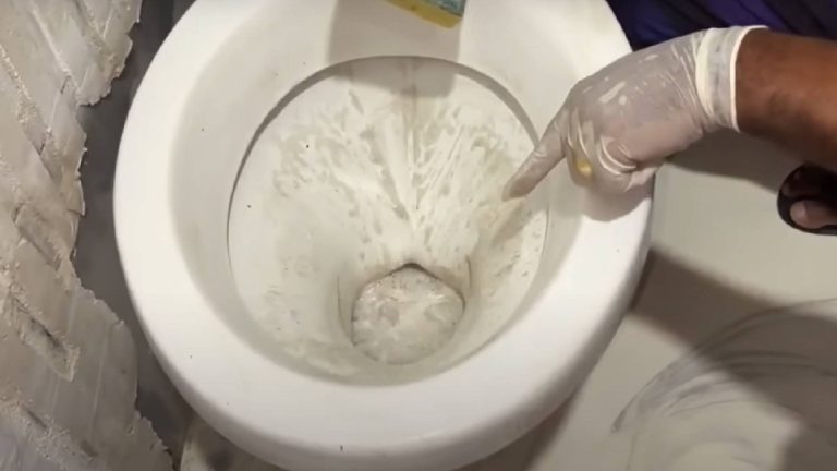 Misturinha potente para tirar o amarelado incrustado no vaso sanitário