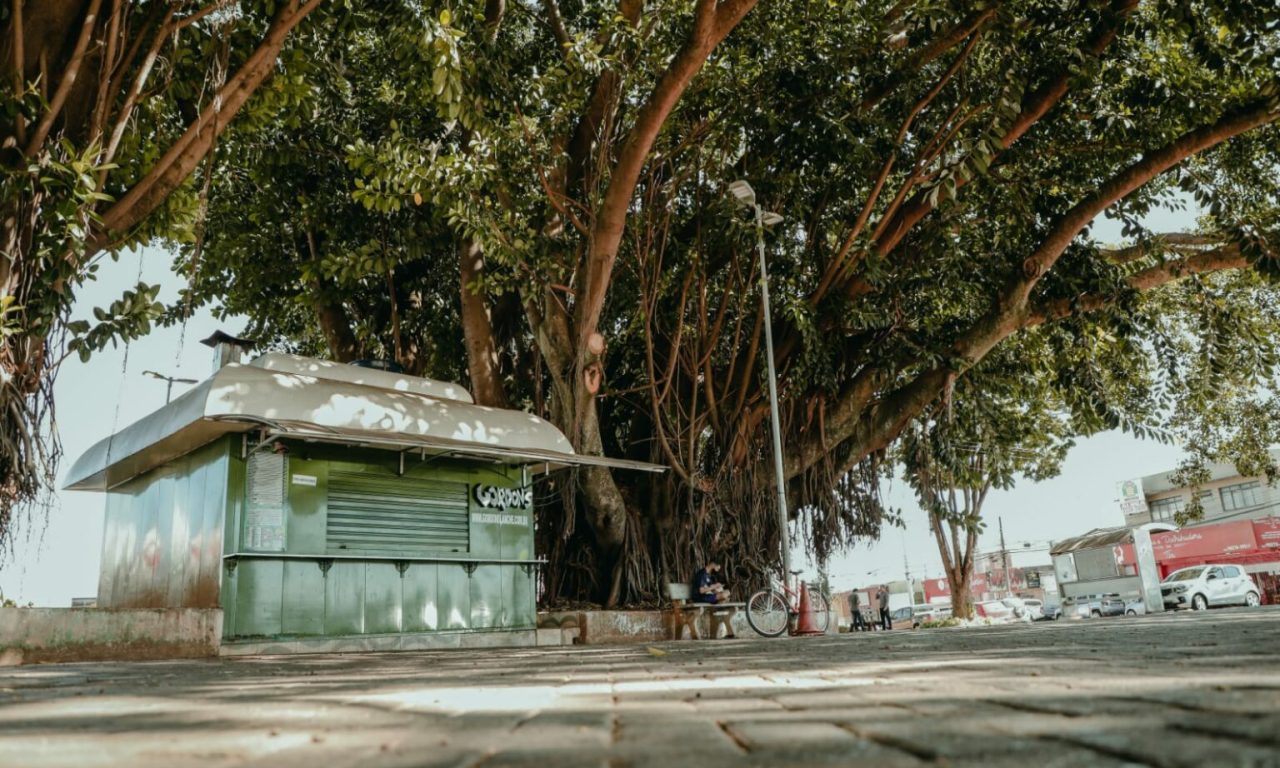 Praça Dom Emanuel, no Jundiai.
