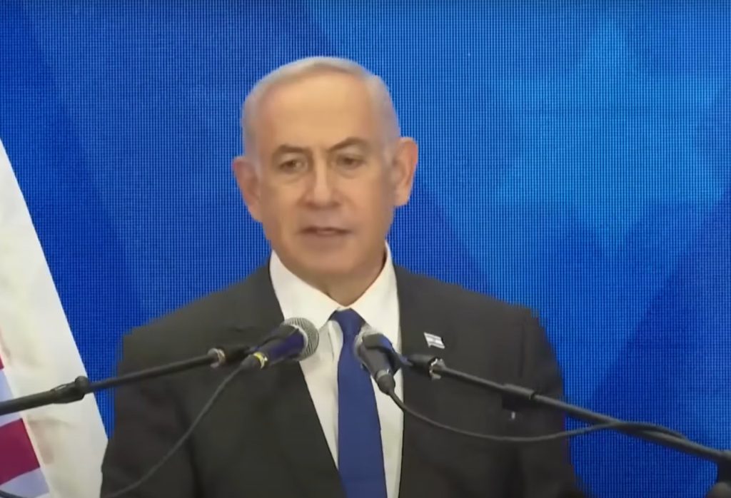 Primeiro-ministro de Israel, Binyamin Netanyahu.