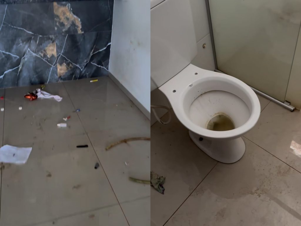 Proprietária fica sem acreditar no que inquilinos fizeram com casa alugada por um ano; veja as imagens