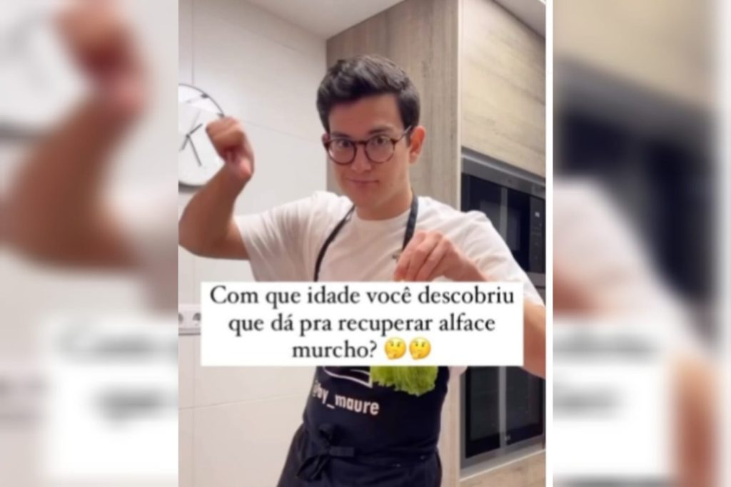 Com essa dica, você vai conseguir recuperar um alface que murchou