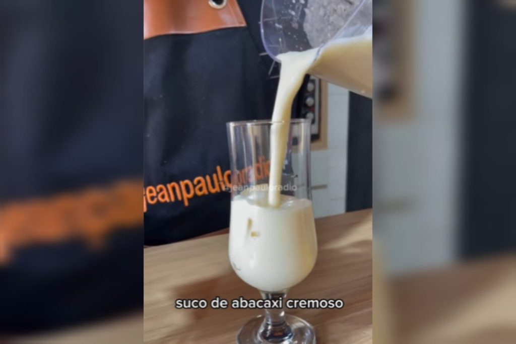Suco de abacaxi cremoso: aprenda agora a fazer essa delícia