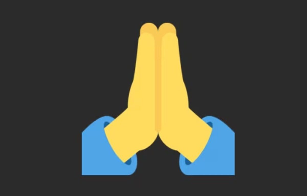 Muitos pensam que é orar: o verdadeiro significado do emoji de mãos unidas no WhatsApp