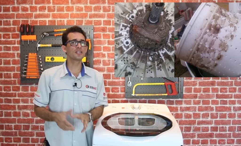 Técnico ensina fazer a limpeza completa da máquina de lavar roupa: "jeito certo"