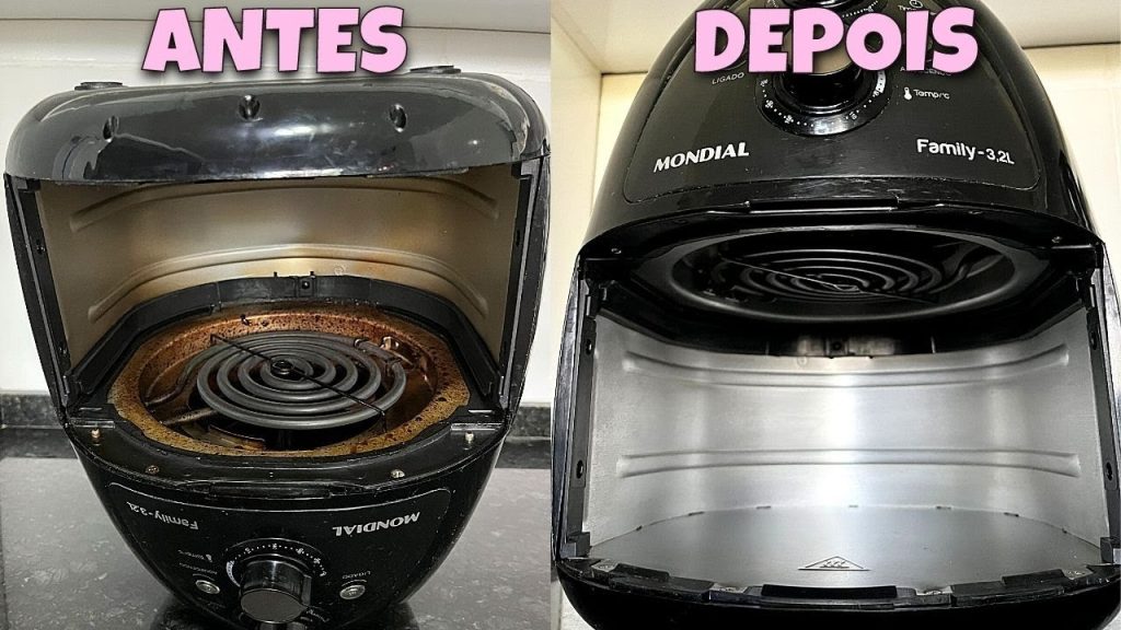 Essa é a parte secreta da Air Fryer que quase ninguém lembra de limpar, mas é muito importante