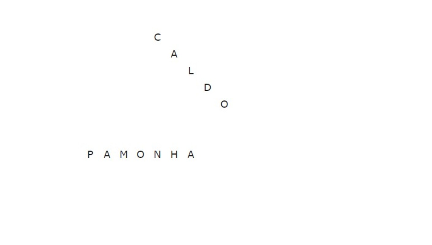 Desafio junino: encontre "PAMONHA" e "CALDO" em menos de 10 segundos