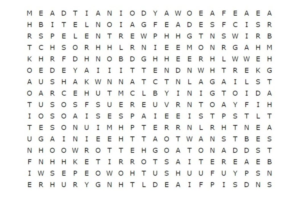 Desafio da semana: encontre "OURO" e "PRATA" em menos de 15 segundos