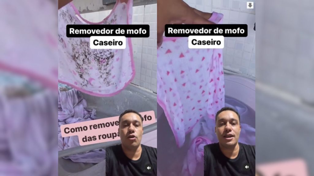 O removedor de mofo caseiro que deixa suas roupas como novas