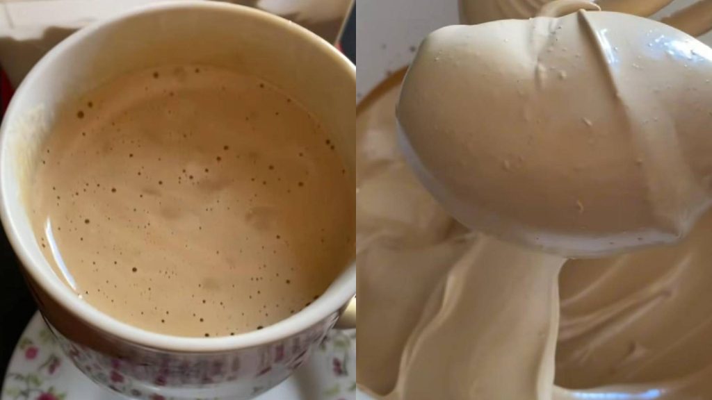 Com só três ingredientes é possível fazer café cremoso