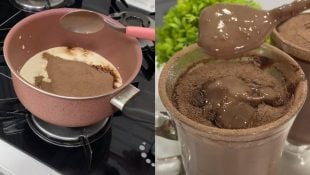 Receita de chocolate quente cremoso