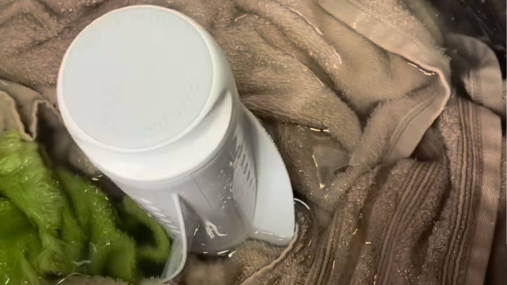 Truque para remover o mau cheiro das toalhas com vinagre