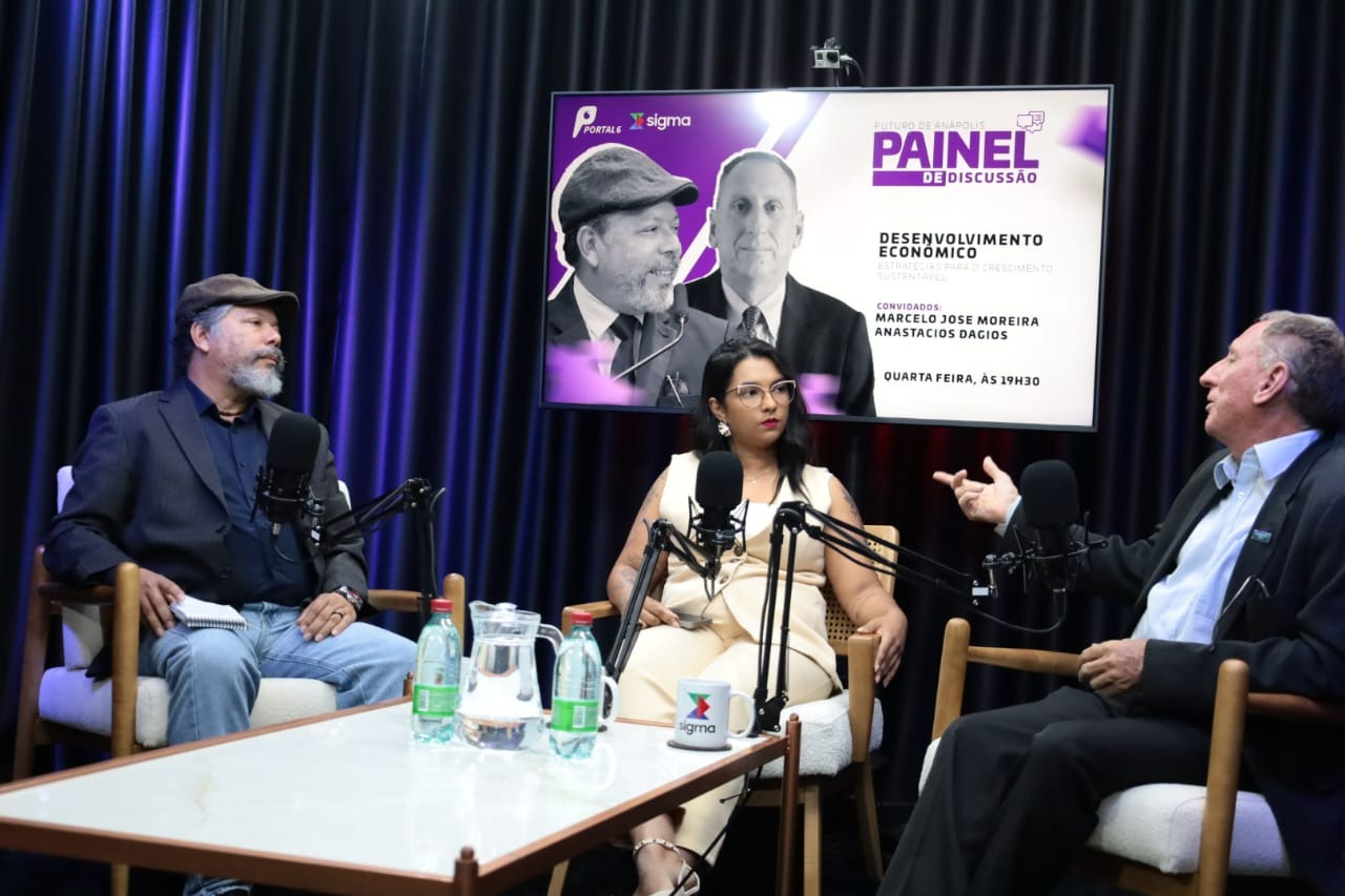 Último dia de debate tem presença de Marcelo José Moreira e Anastacios Dagios. (Foto: Elvis Diovany)