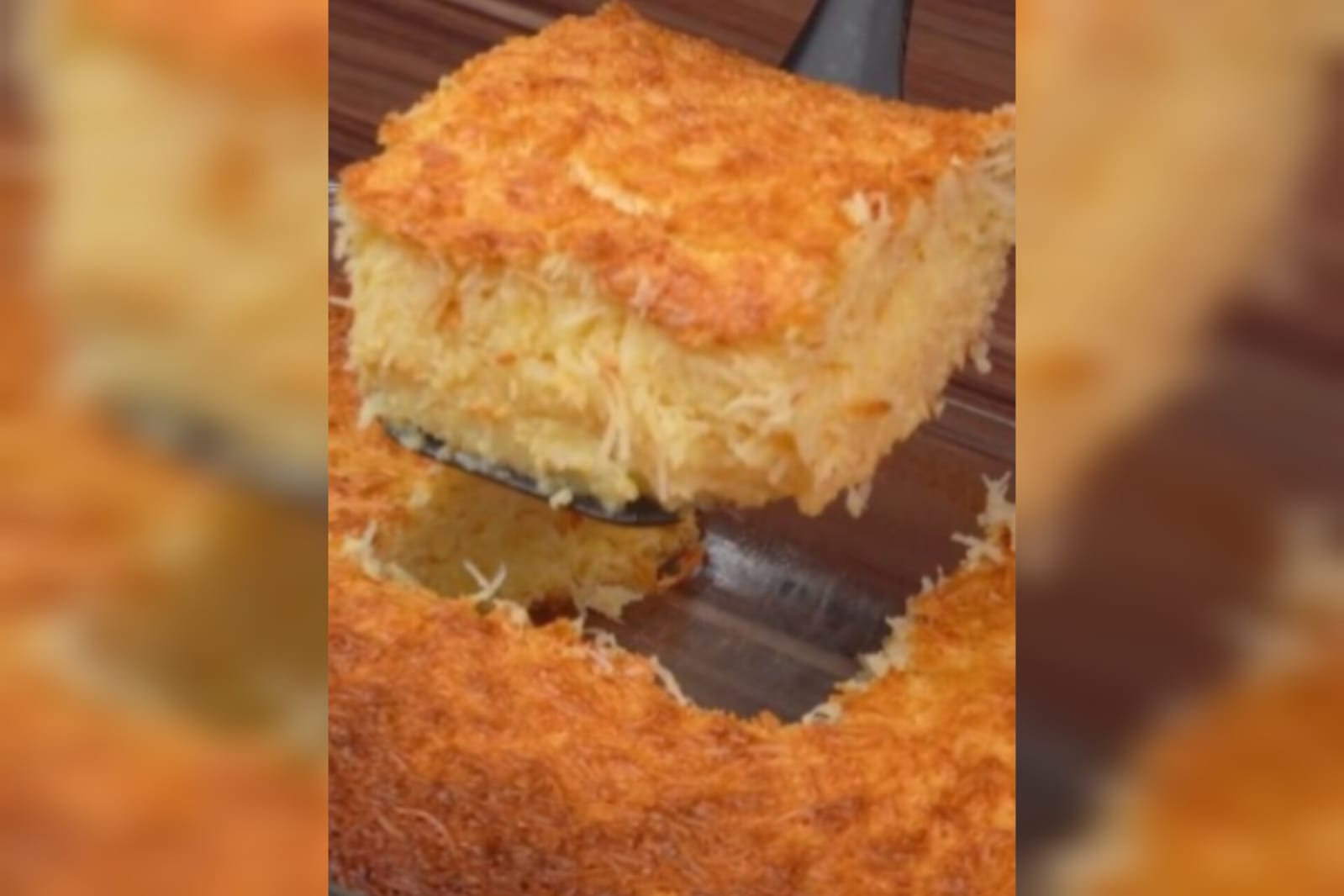 Mulher revela a receita do bolo de coco que faz ela ganhar R$ 5 mil por mês