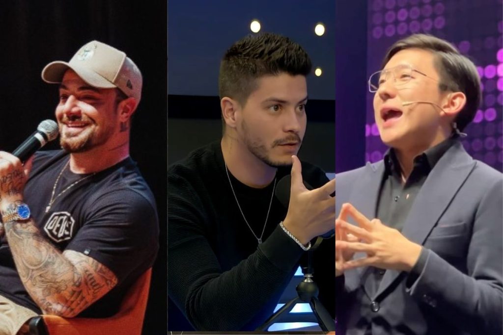 Felipe Titto, Arthur Aguiar e Pyong Lee participam de evento estratégico em Anápolis