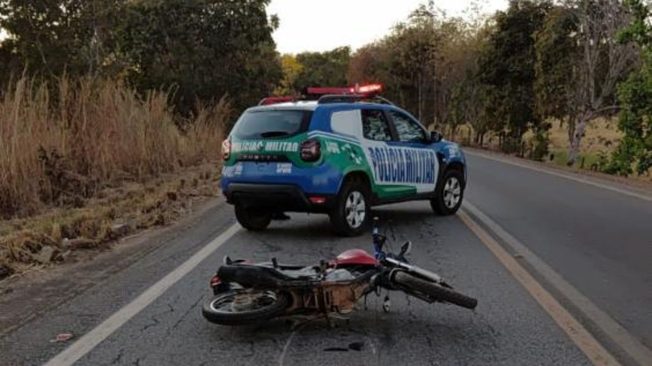 Acidente aconteceu na GO-347, entre Crixás e Santa Terezinha. (Foto: Reprodução)