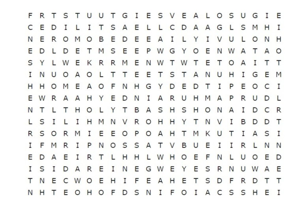 Teste: encontre “MENTE” em 19 segundos e prove que é inteligente