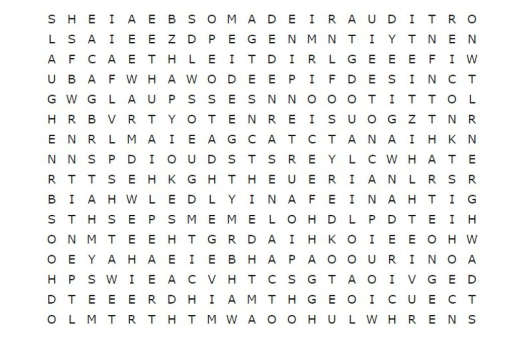 Teste de fogo: tente encontrar “MADEIRA” neste caça-palavras em menos de 12 segundos