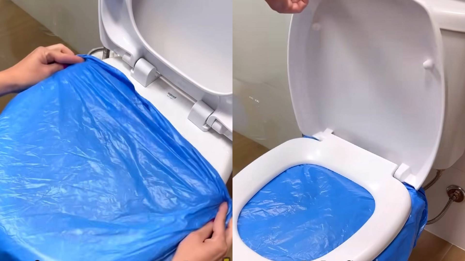 Truque para desentupir o vaso sanitário