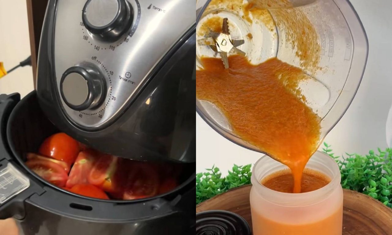 Receita de molho de tomate na Air Fryer