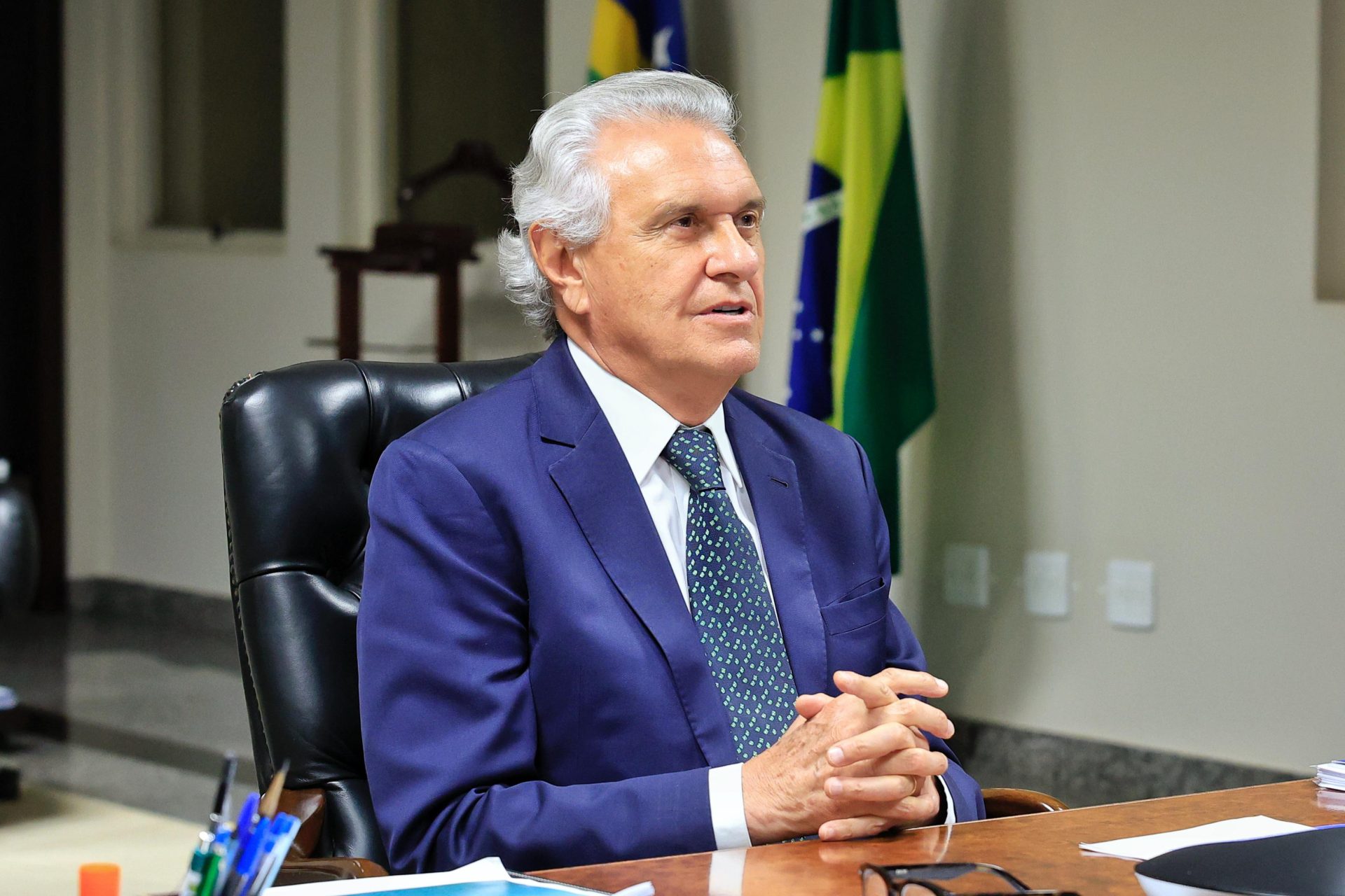 Governador Ronaldo Caiado. (Foto: Secom)