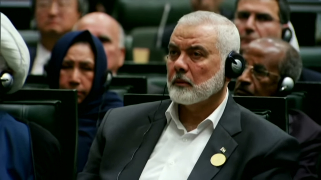 Líder da ala política do Hamas, Ismail Haniyeh. (Foto: Captura/Youtube)