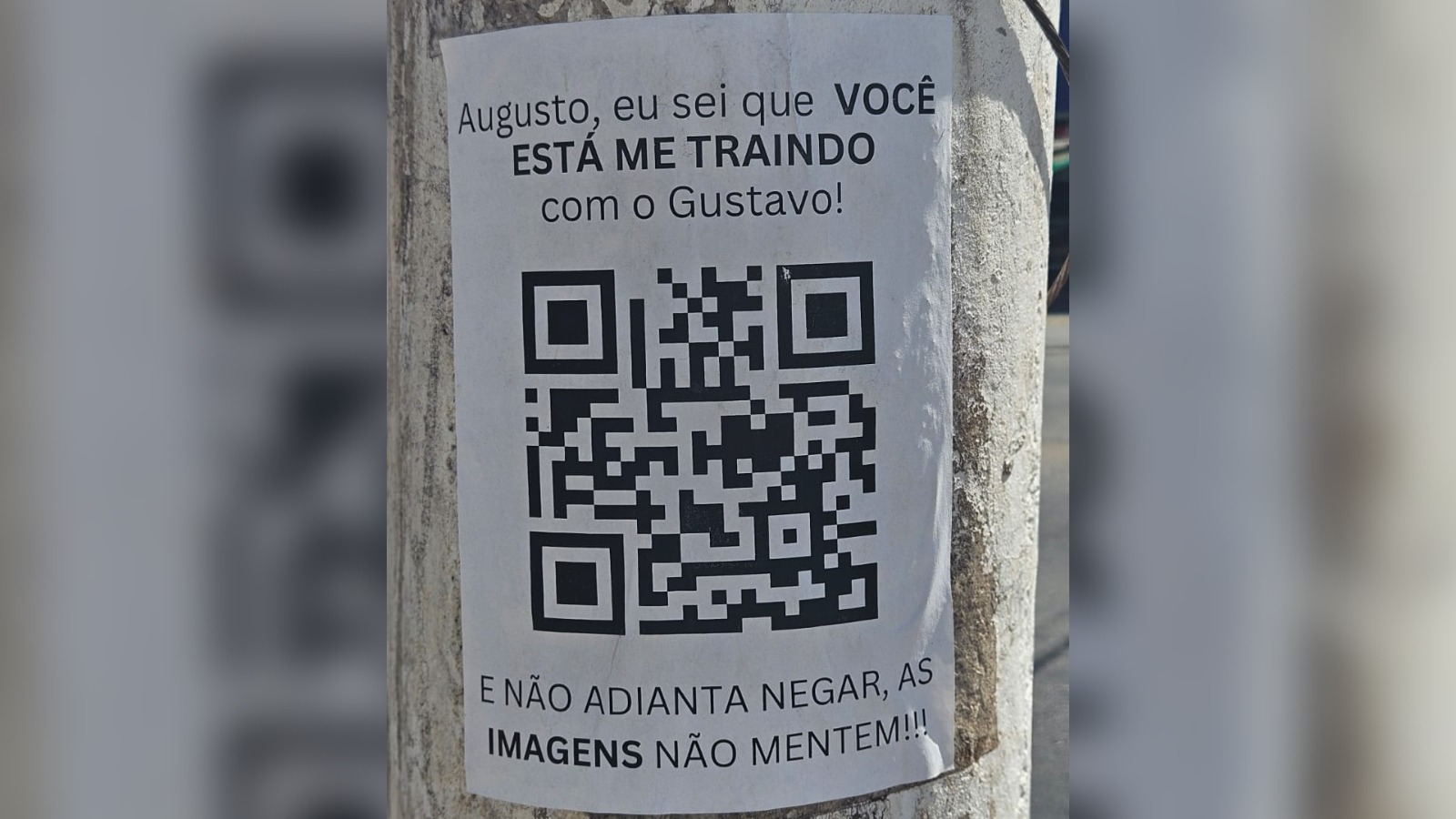 QR Code chamou a atenção em Goiânia. (Foto: Arquivo/Letícia Dias)