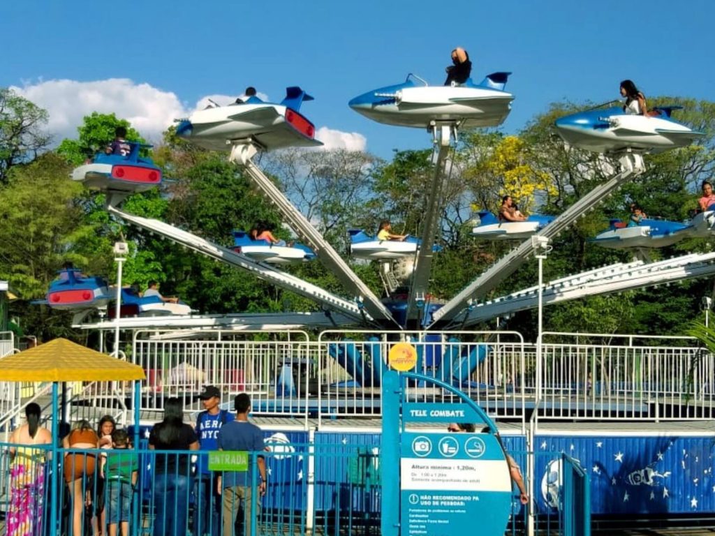 Brinquedo do Parque Mutirama.(Foto: Divulgação)