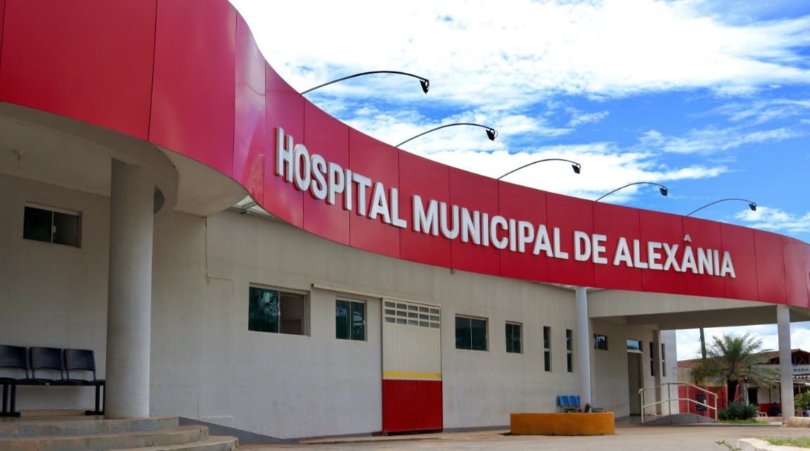 Hospital Municipal de Alexânia. (Foto: Divulgação)