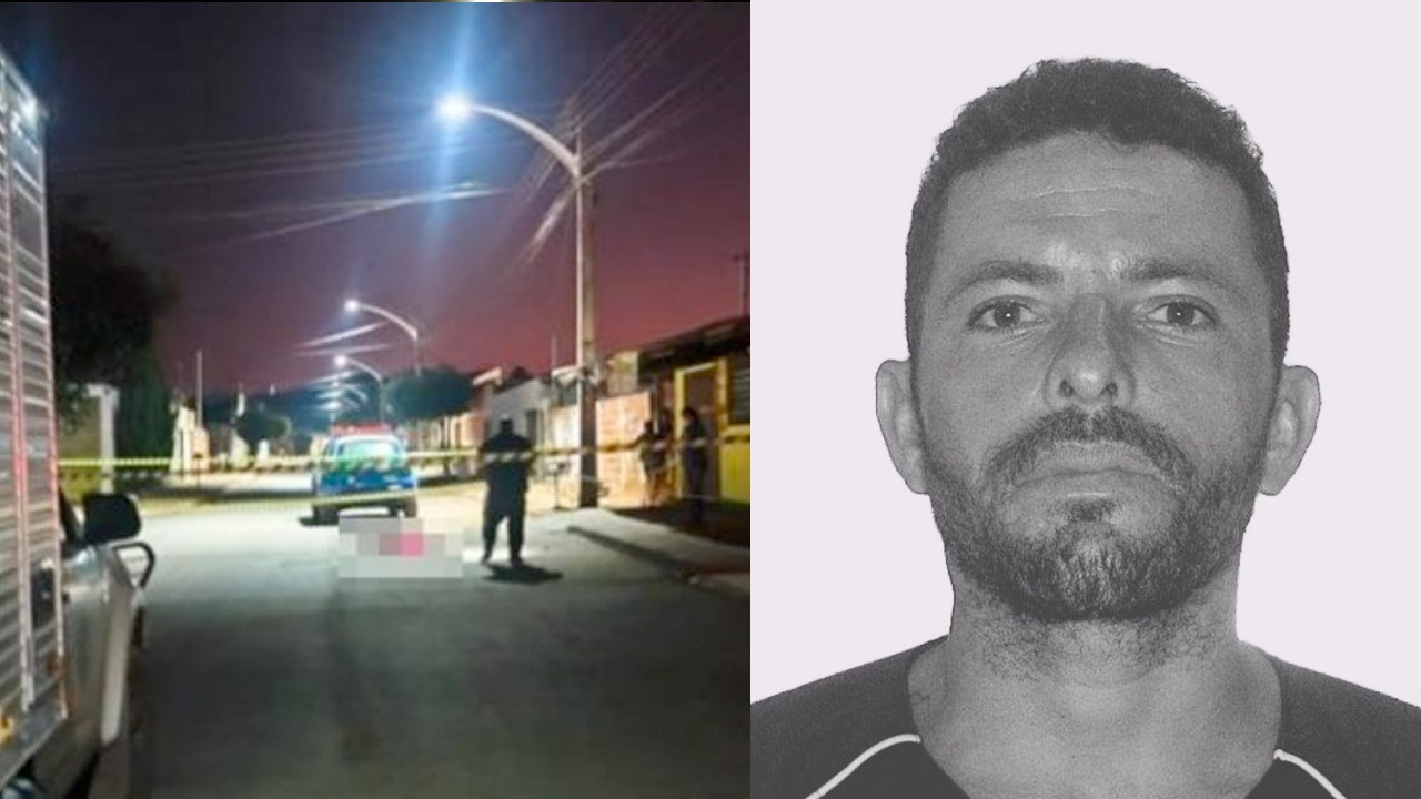 Luiz Carlos Cintra Souza, de 32 anos, foi encontrado sem vida, no meio de rua. (Montagem: Reprodução) 