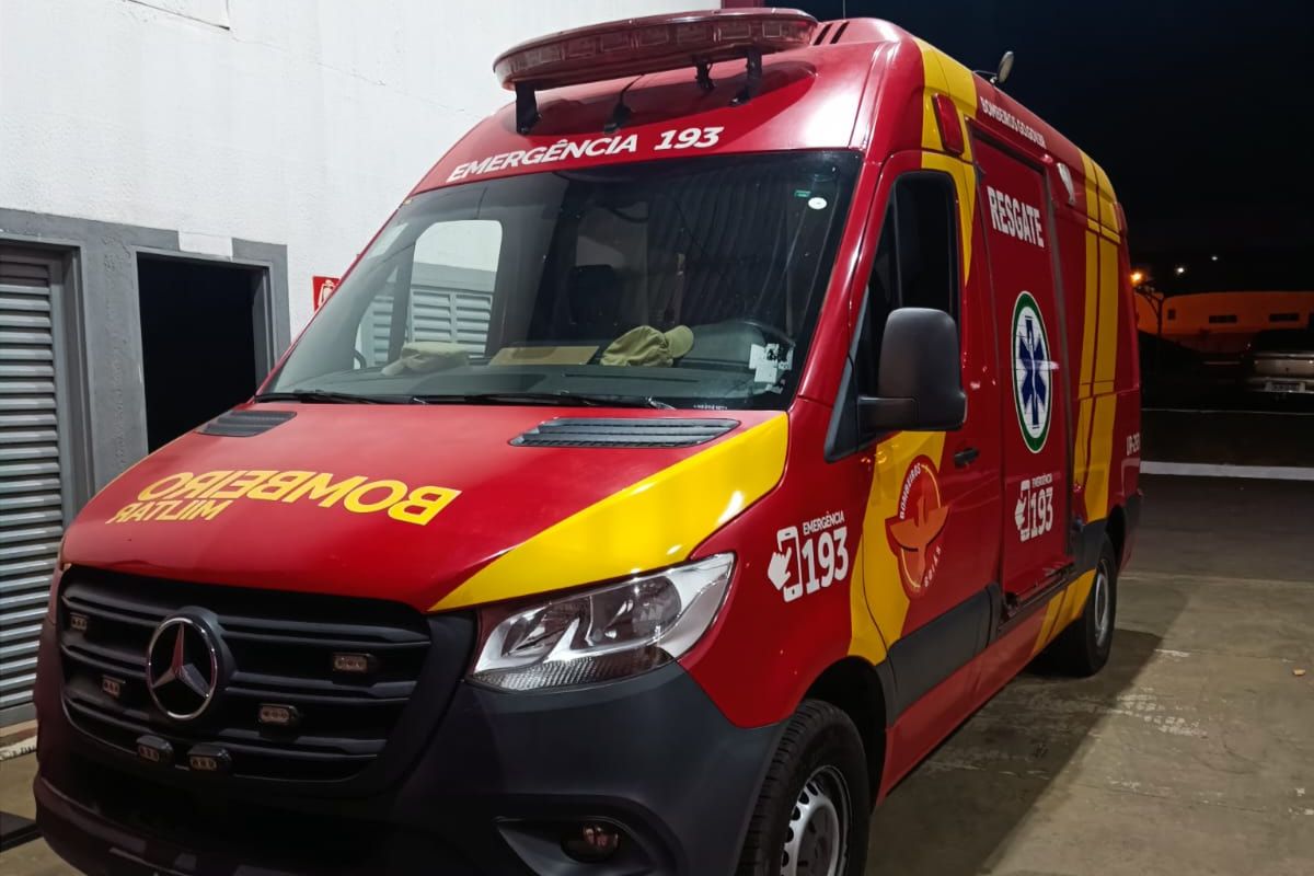 Unidade veicular do Corpo de Bombeiros de Goiás. (Foto: Divulgação/Corpo de Bombeiros)