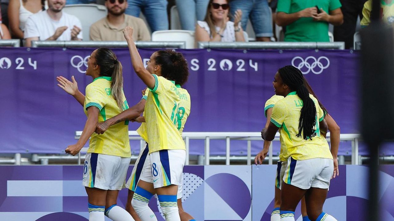 Seleção brasileira venceu a Nigéria na estreia das Olimpíadas, com gol de Gabi Nunes. (Foto: Divulgação/CBF) 