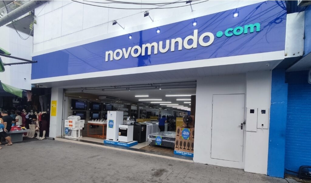 Fachada de uma loja do Novo Mundo. (Foto: Divulgação/Novo Mundo)